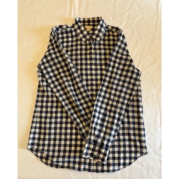 J.CREW Other - J Crew Button Up Mens Shirt Pre-owned Size Medium Navy Plaid